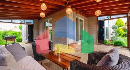 Вилла планировки 4+2 в районе Дошемеалты - Анталия