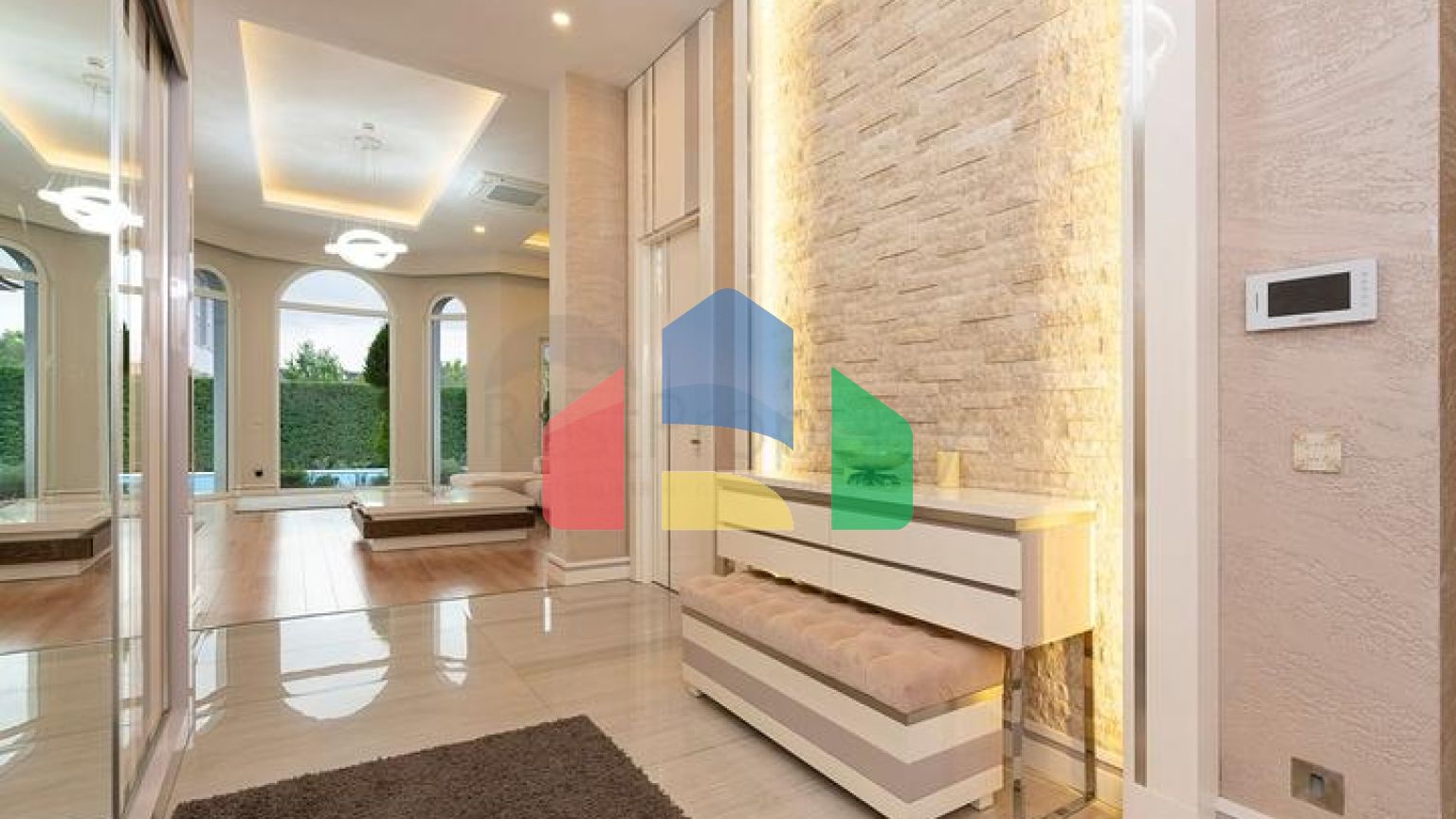 Вилла планировки 4+2 в районе Дошемеалты - Анталия