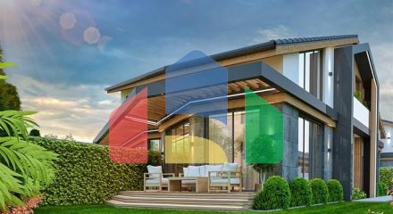 Вилла планировки 4+1 в районе Дошемеалты - Анталия