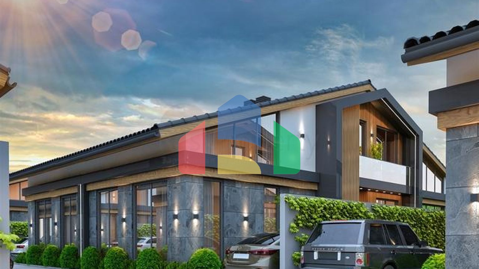 Вилла планировки 4+1 в районе Дошемеалты - Анталия