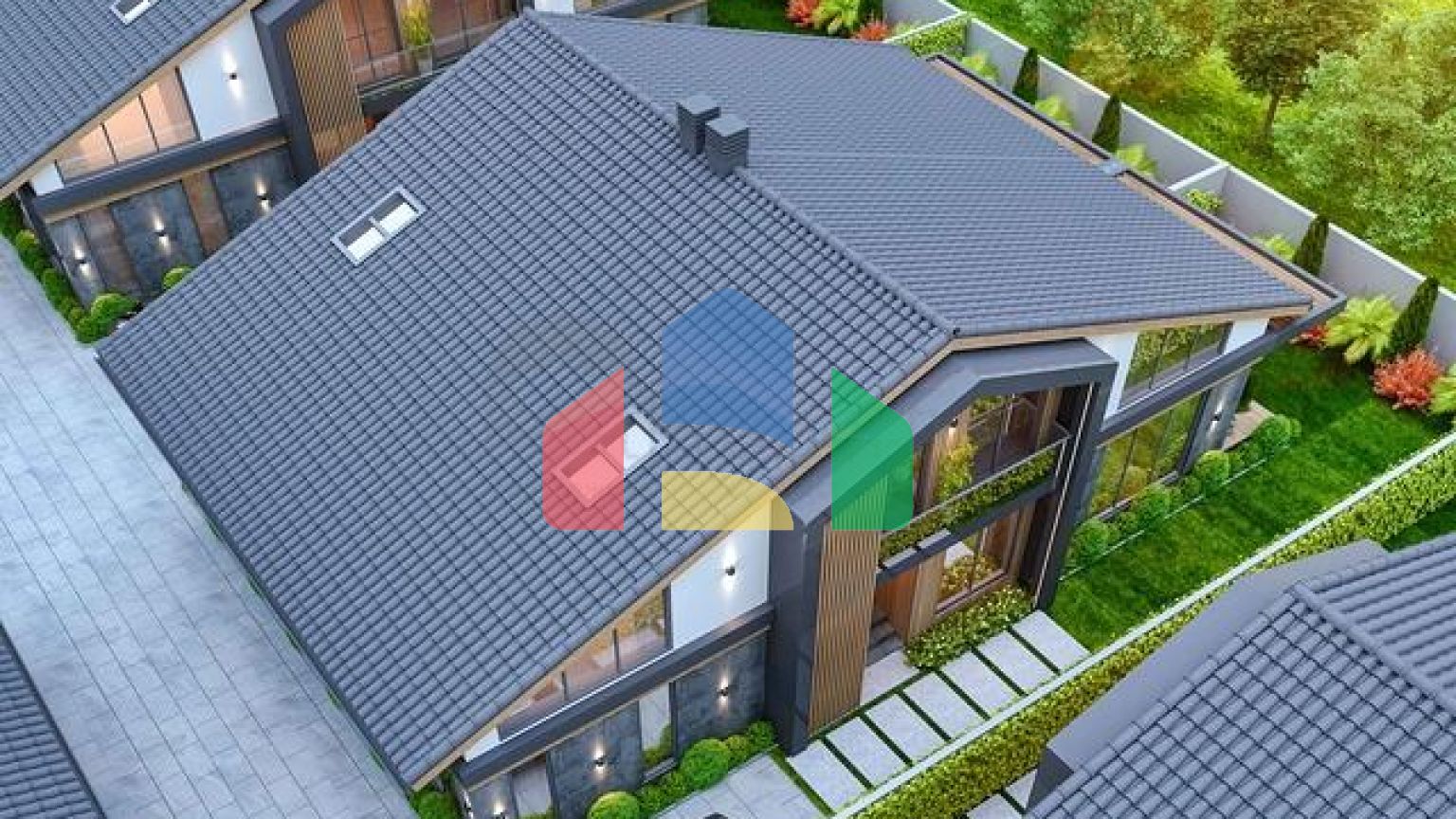 Вилла планировки 4+1 в районе Дошемеалты - Анталия