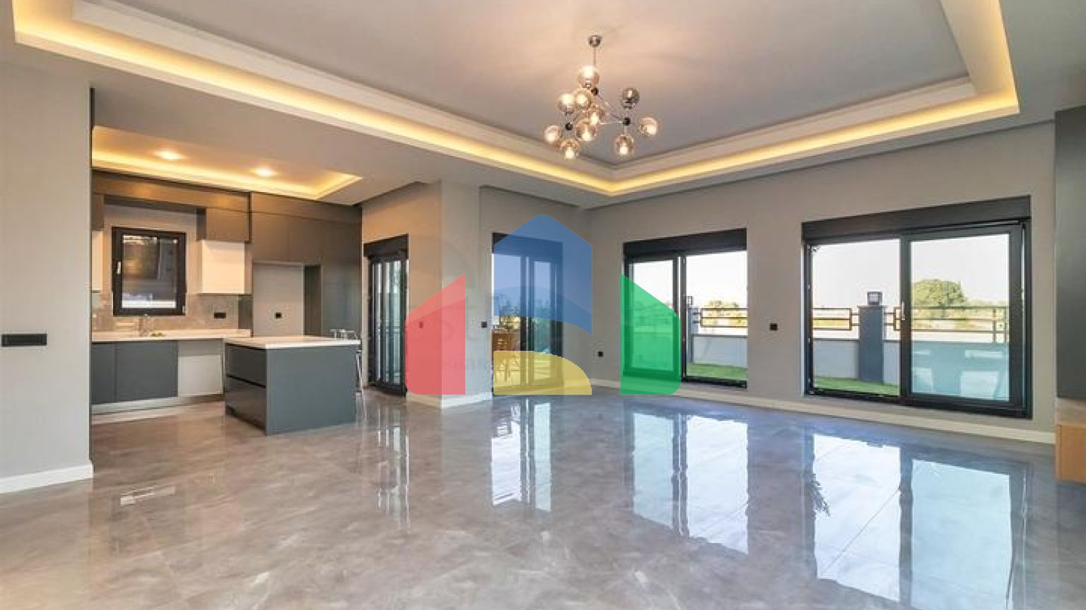 Вілли планування 5 + 1 в районі Дошемеалти - Анталія