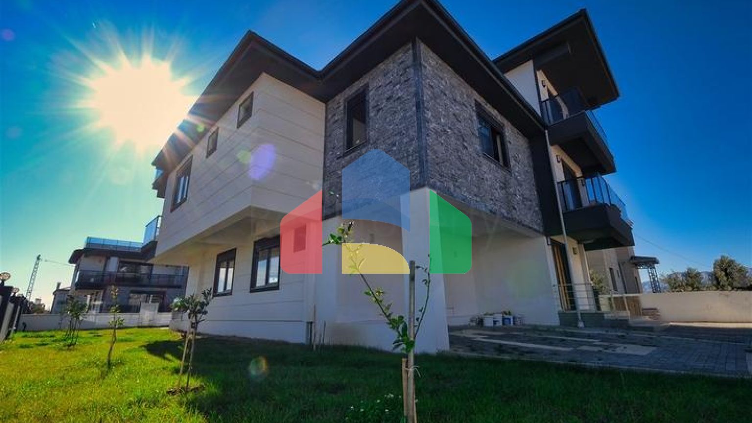 Вилла планировки 5+1 в районе Дошемеалты - Анталия