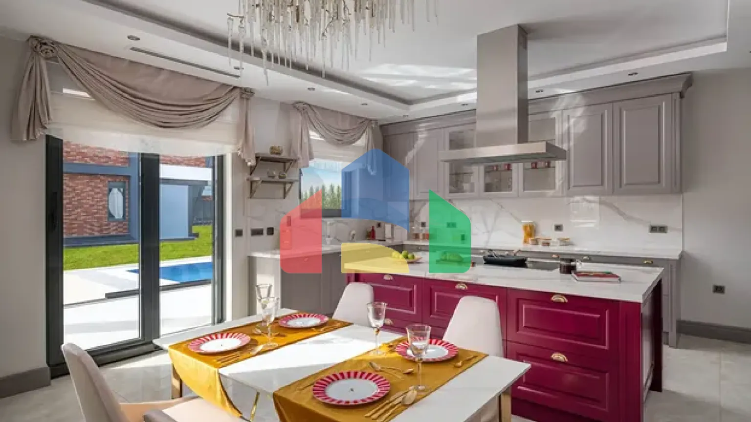 Вілли преміум класу в районі Дошемеалти-Анталія