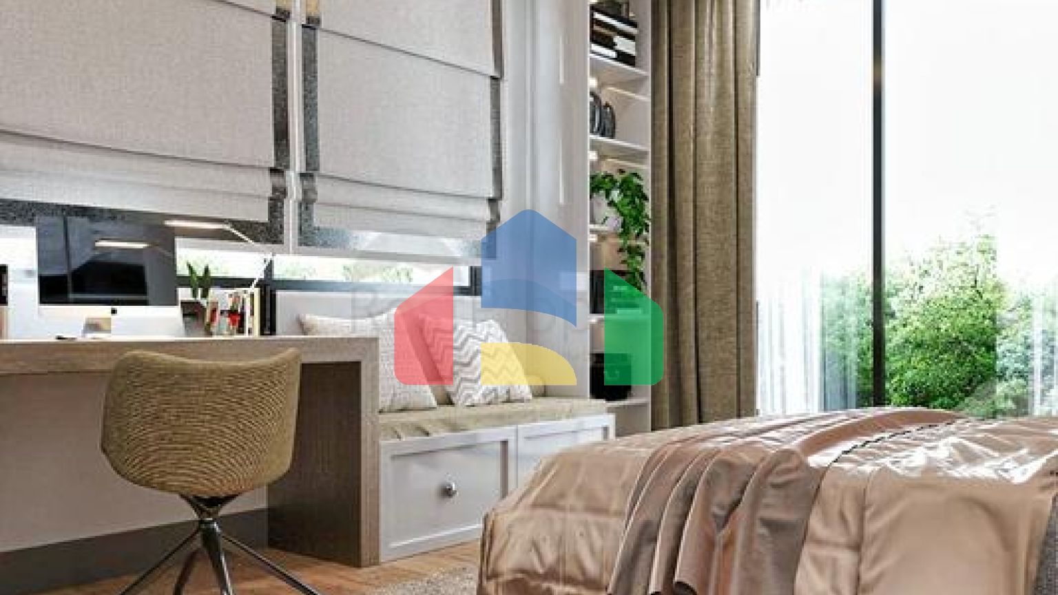 Квартира планування 4 + 1 в районі Дошемеалти - Анталія