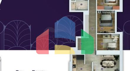 Квартира планування 4 + 1 в районі Дошемеалти - Анталія