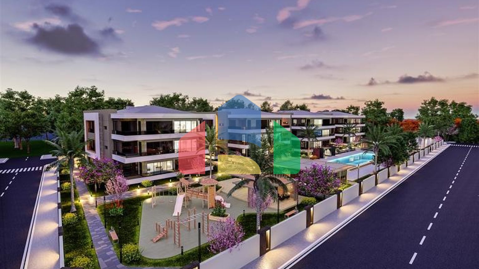 Квартира планування 4 + 1 в районі Дошемеалти - Анталія