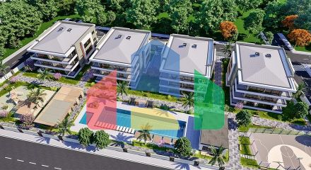 Квартира планування 4 + 1 в районі Дошемеалти - Анталія