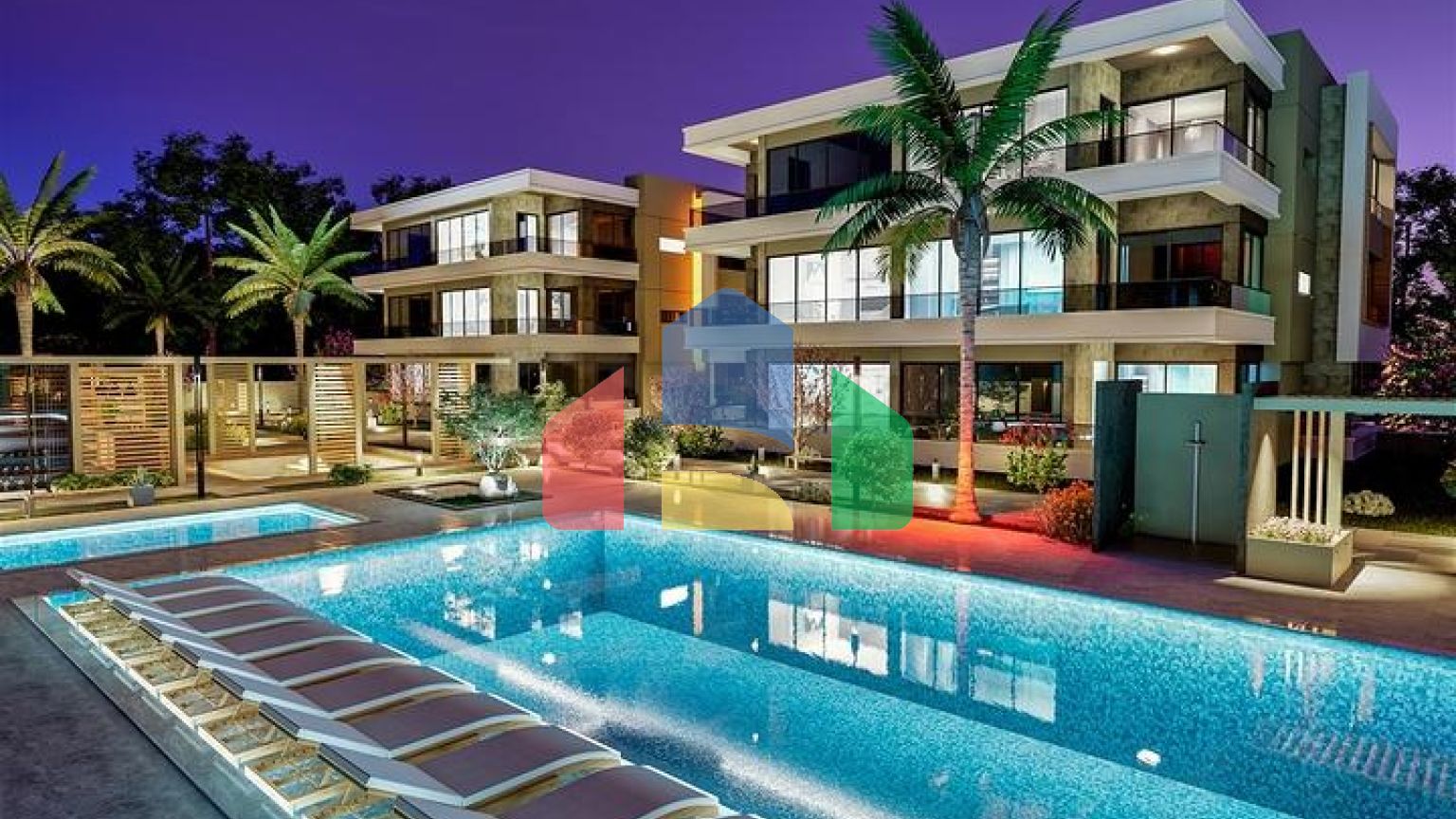 Квартира планування 4 + 1 в районі Дошемеалти - Анталія