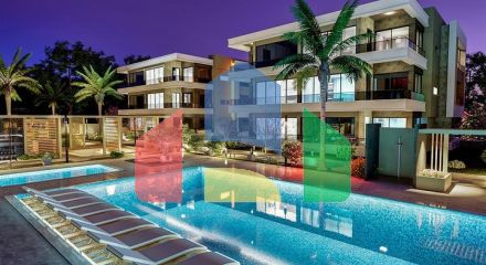 Квартира планування 4 + 1 в районі Дошемеалти - Анталія