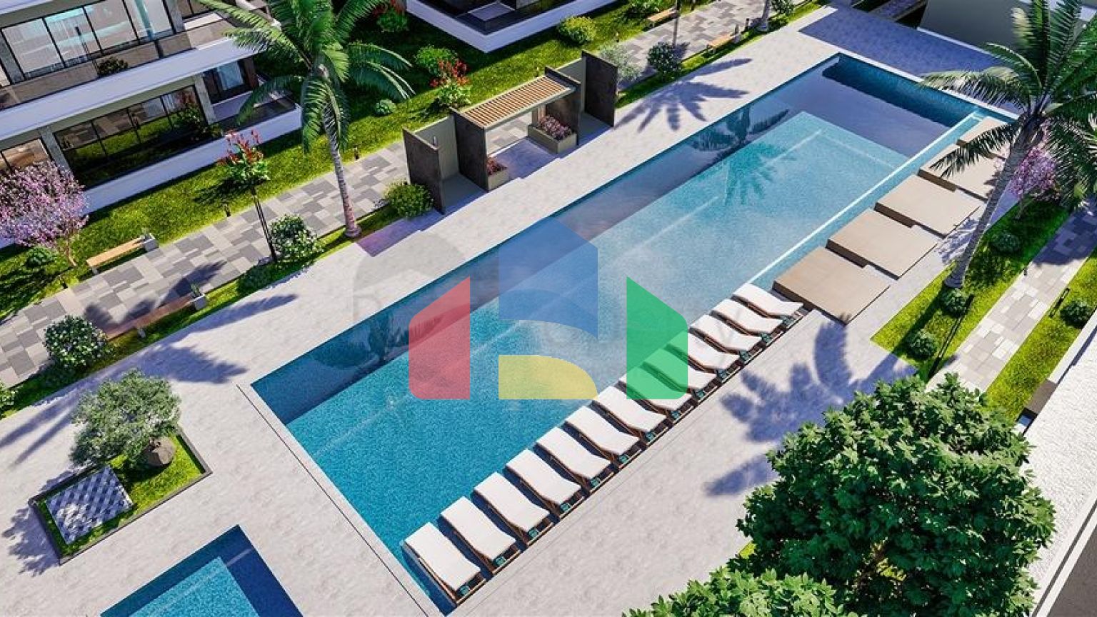 Квартира планування 4 + 1 в районі Дошемеалти - Анталія