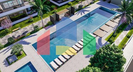 Квартира планування 4 + 1 в районі Дошемеалти - Анталія