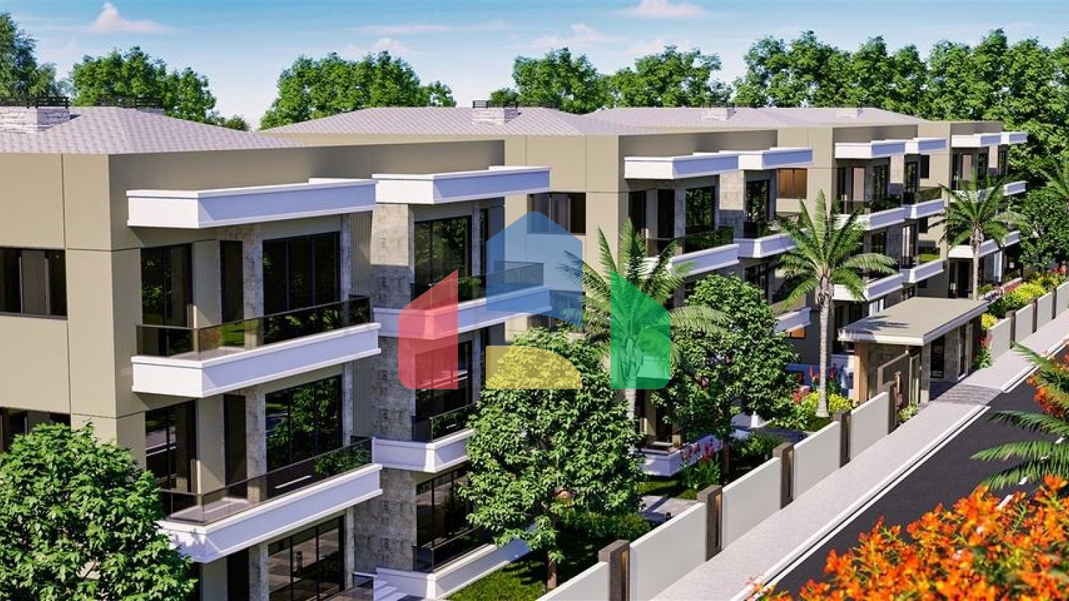 Квартира планування 4 + 1 в районі Дошемеалти - Анталія