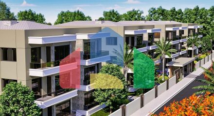 Квартира планування 4 + 1 в районі Дошемеалти - Анталія