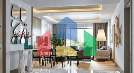 Квартира планування 4 + 1 в районі Дошемеалти - Анталія