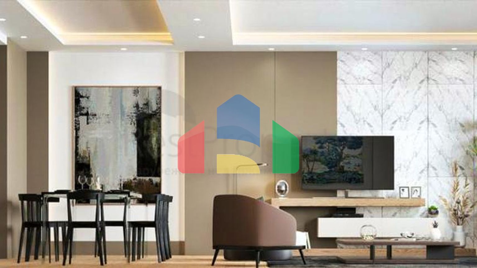 Квартира планування 4 + 1 в районі Дошемеалти - Анталія