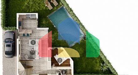 Виллы планировки 3+1 , 4+1 и 5+1 в районе Дошемеалты - Анталия