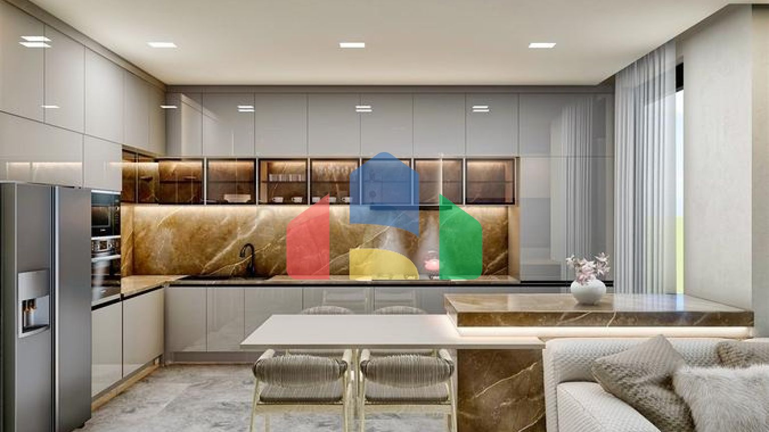 Виллы планировки 3+1 , 4+1 и 5+1 в районе Дошемеалты - Анталия