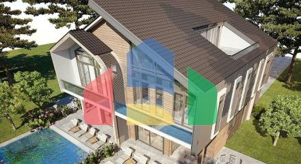 Виллы планировки 3+1 , 4+1 и 5+1 в районе Дошемеалты - Анталия