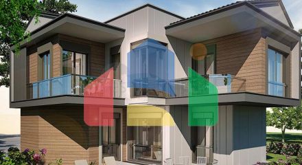 Виллы планировки 3+1 , 4+1 и 5+1 в районе Дошемеалты - Анталия