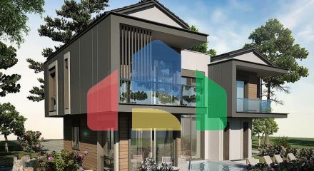 Виллы планировки 3+1 , 4+1 и 5+1 в районе Дошемеалты - Анталия