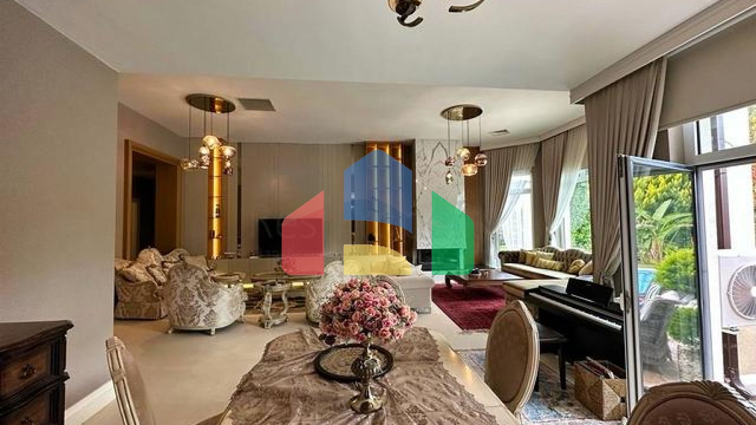 Вилла планировки 5+1 в районе Дошемеалты - Анталия