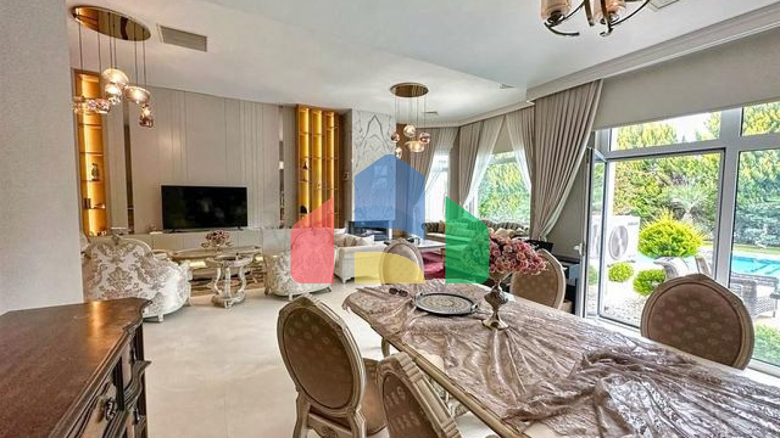 Вилла планировки 5+1 в районе Дошемеалты - Анталия