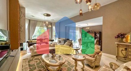 Вилла планировки 5+1 в районе Дошемеалты - Анталия