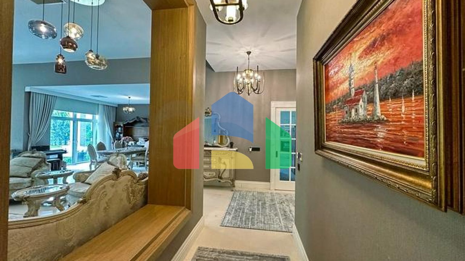 Вилла планировки 5+1 в районе Дошемеалты - Анталия