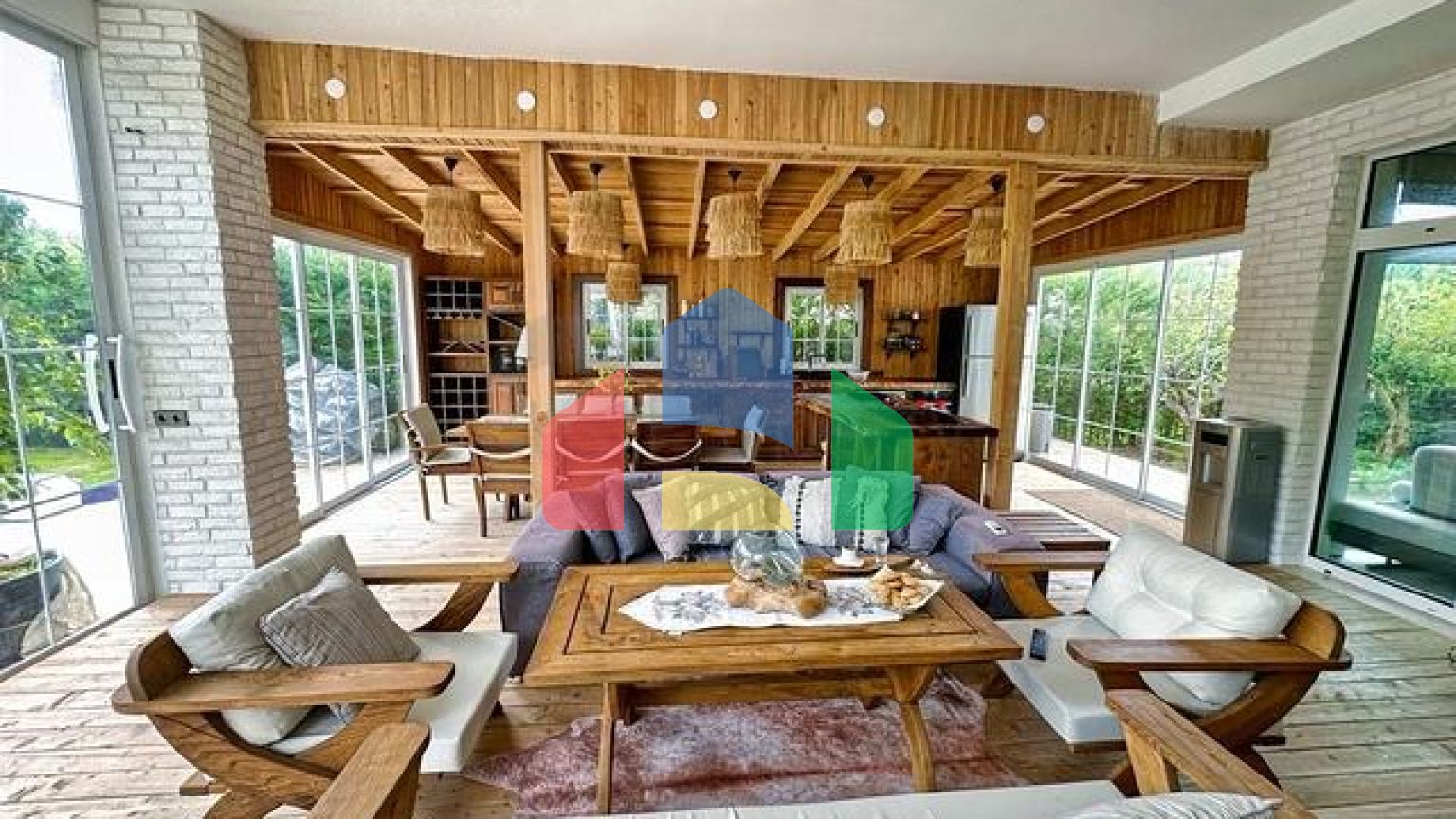 Вилла планировки 5+1 в районе Дошемеалты - Анталия