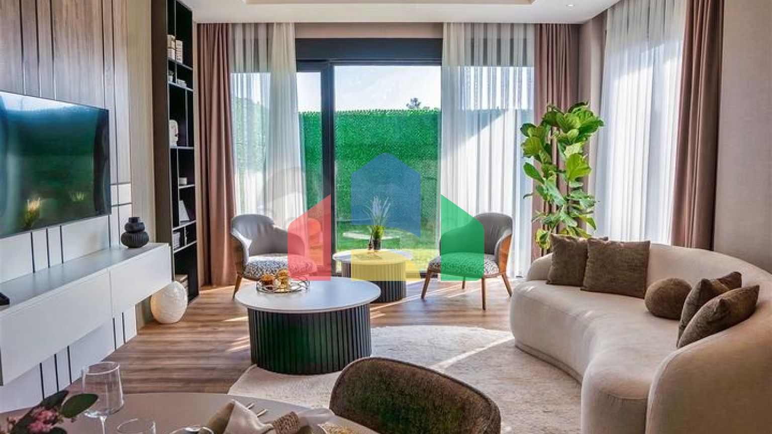 Виллы планировки 4+1 в районе Дошемеалты - Анталия