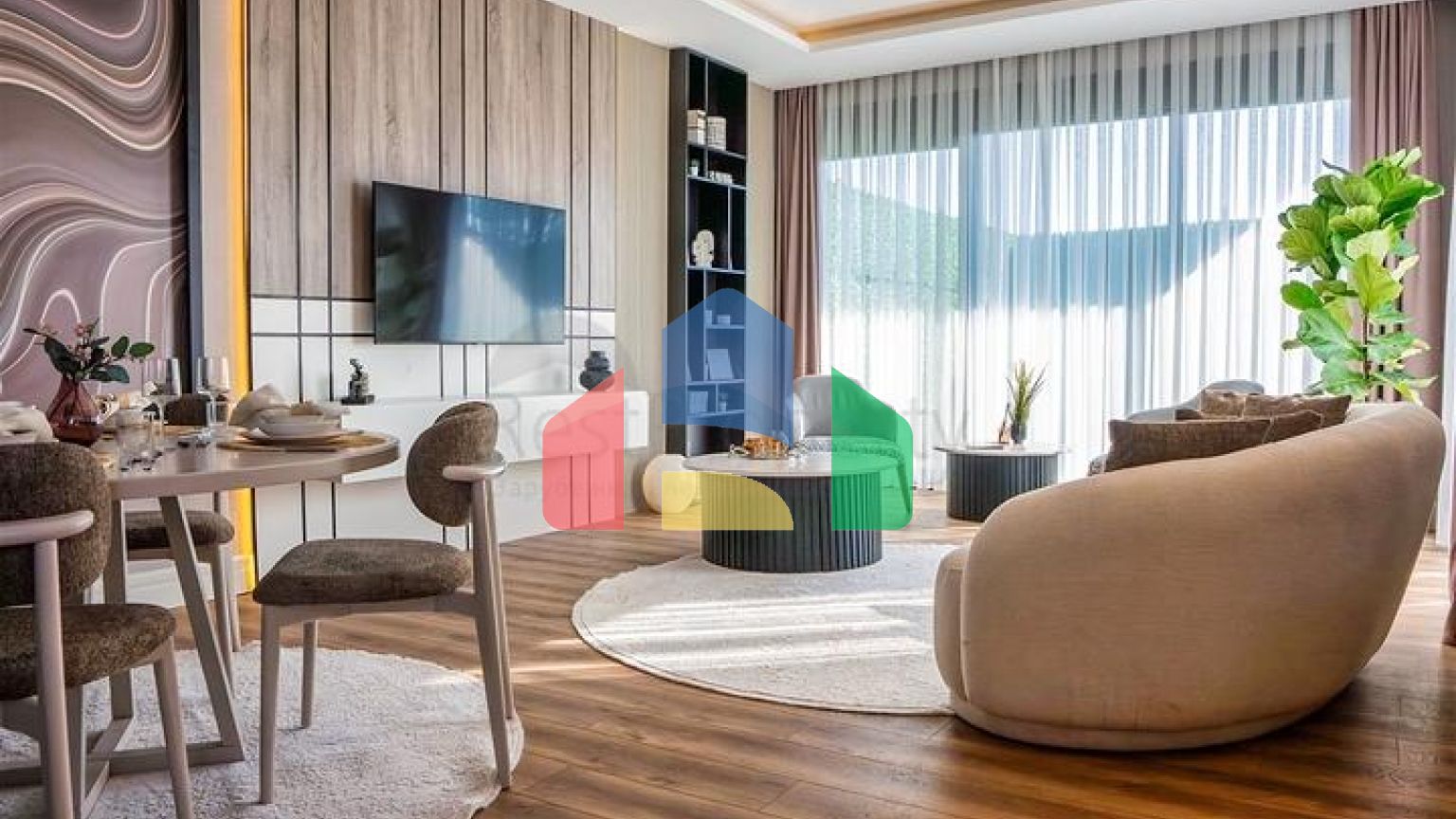 Виллы планировки 4+1 в районе Дошемеалты - Анталия