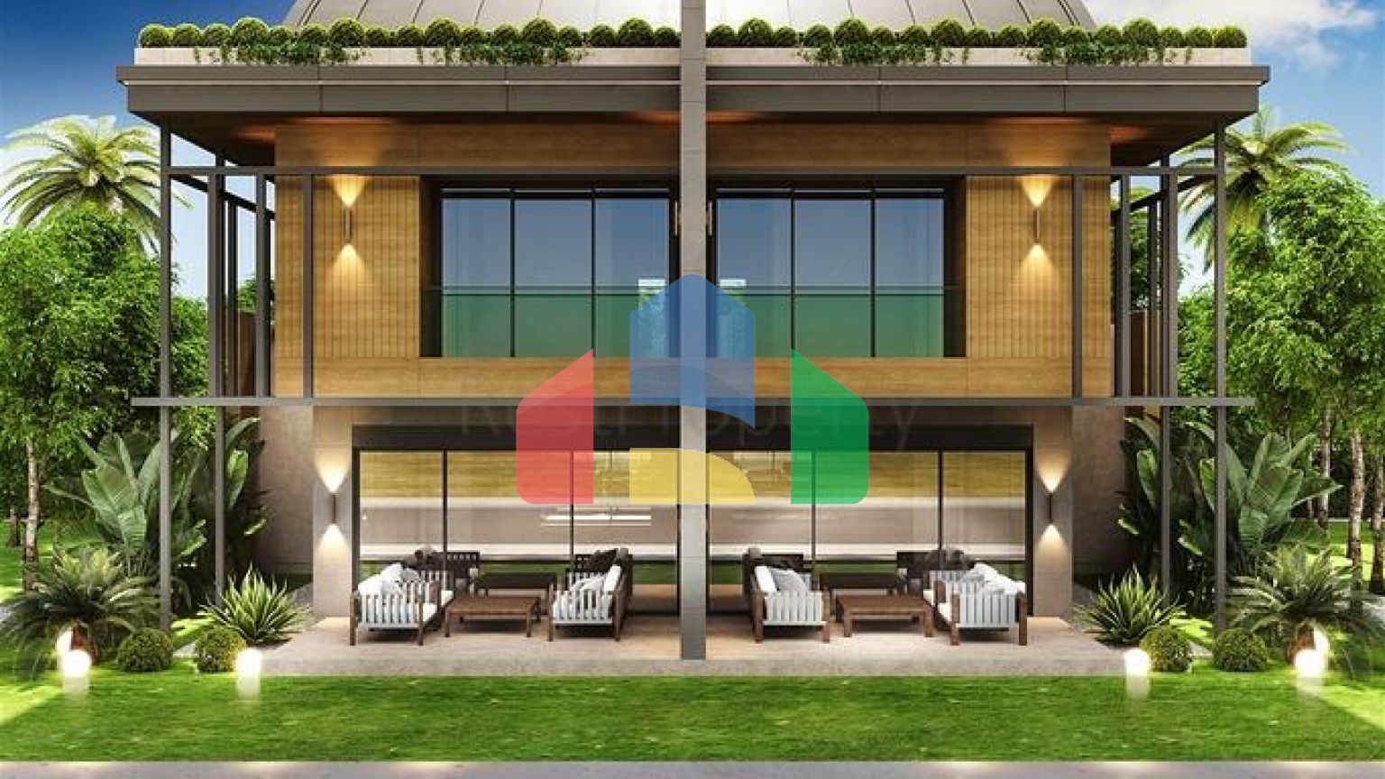 Виллы планировки 4+1 в районе Дошемеалты - Анталия