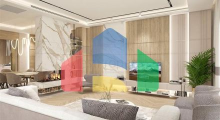 Виллы планировки 4+1 в районе Дошемеалты - Анталия