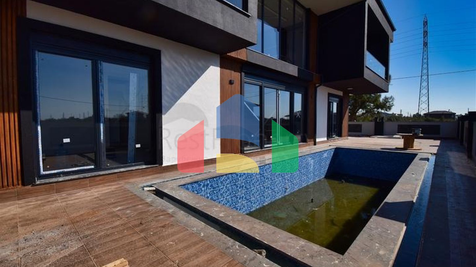 Вілла планування 7 + 1 в районі Дошемеалти - Анталія