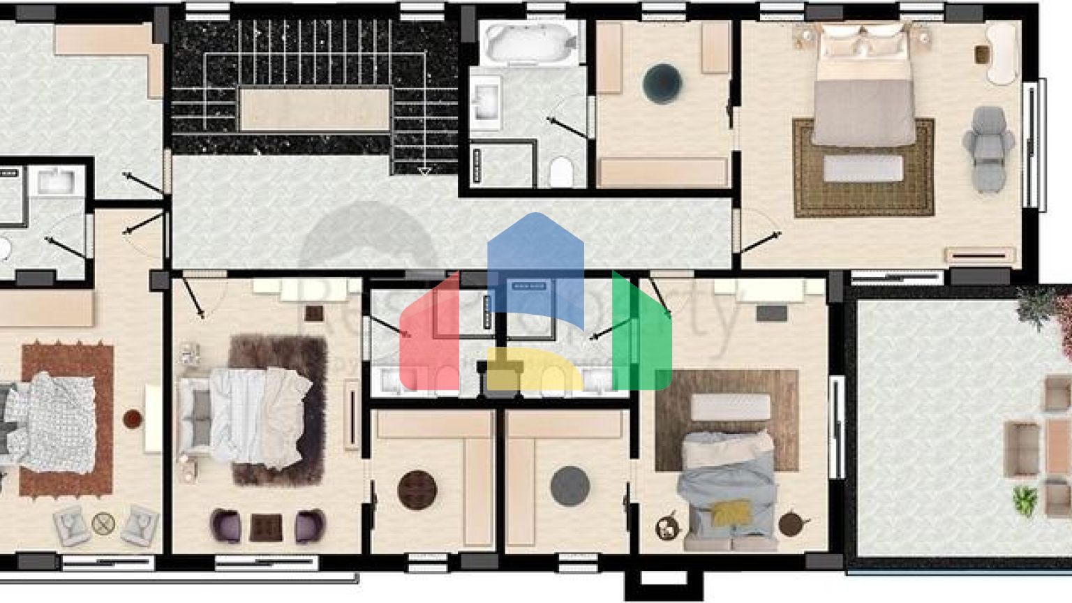 Виллы премиум-класса в районе Дошемеалты - Анталия