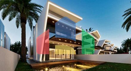 5+1 villas in Doshemealti - Antalya area