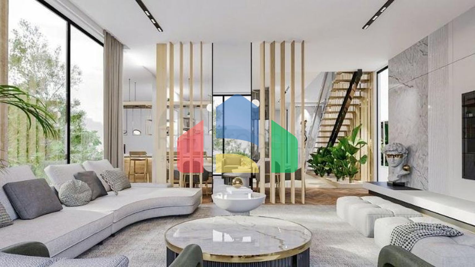 Вілли планування 5 + 1 в районі Дошемеалти - Анталія