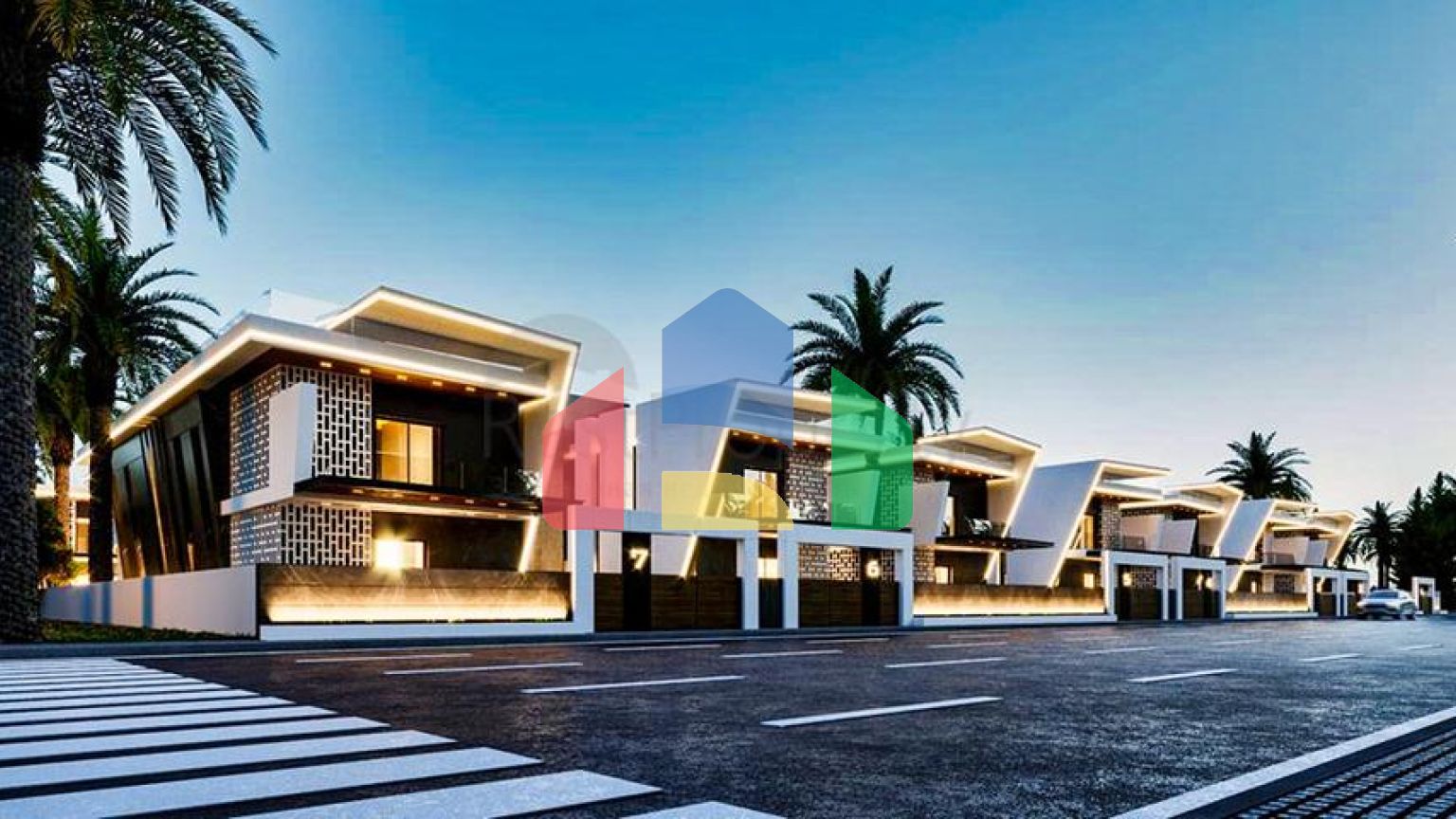 Вілли планування 5 + 1 в районі Дошемеалти - Анталія