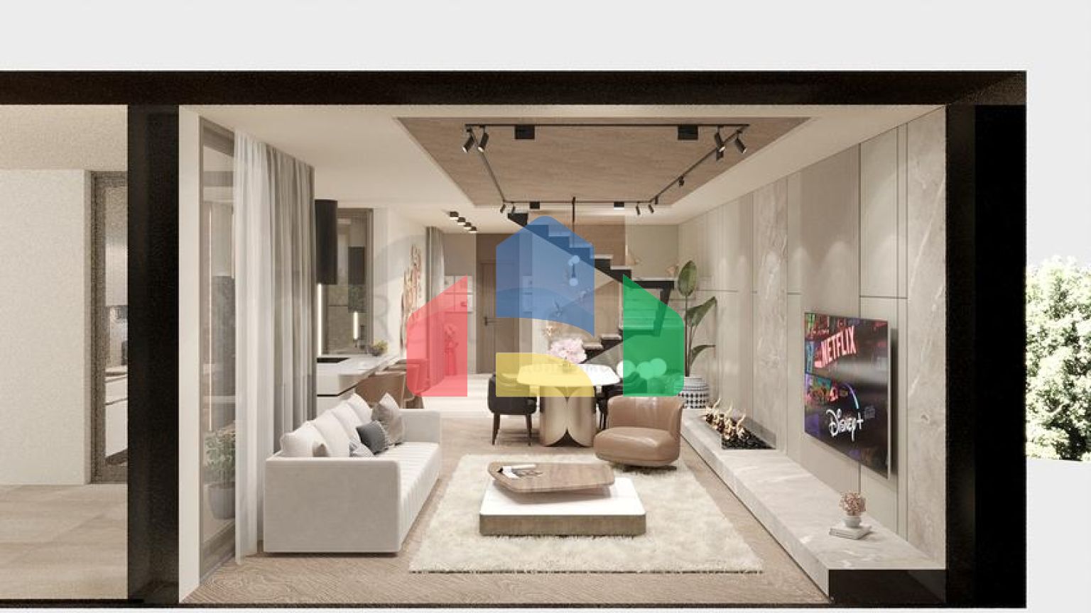 Вилла планировки 4+1 в районе Дошемеалты - Анталия