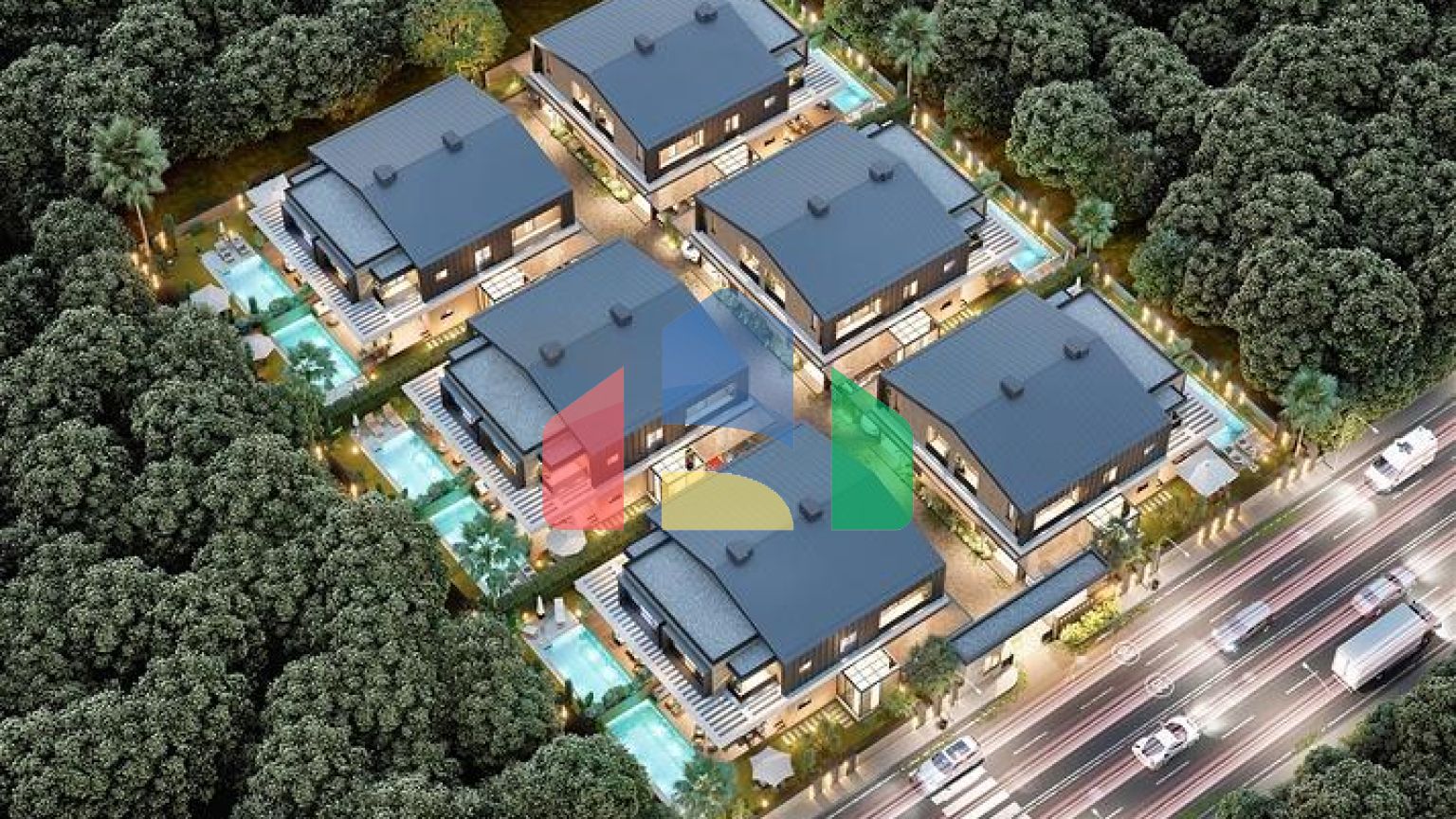 Вилла планировки 4+1 в районе Дошемеалты - Анталия