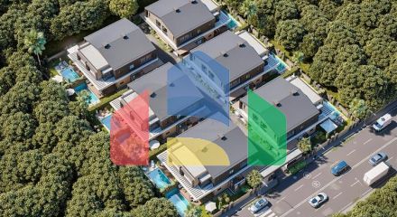 Вилла планировки 4+1 в районе Дошемеалты - Анталия