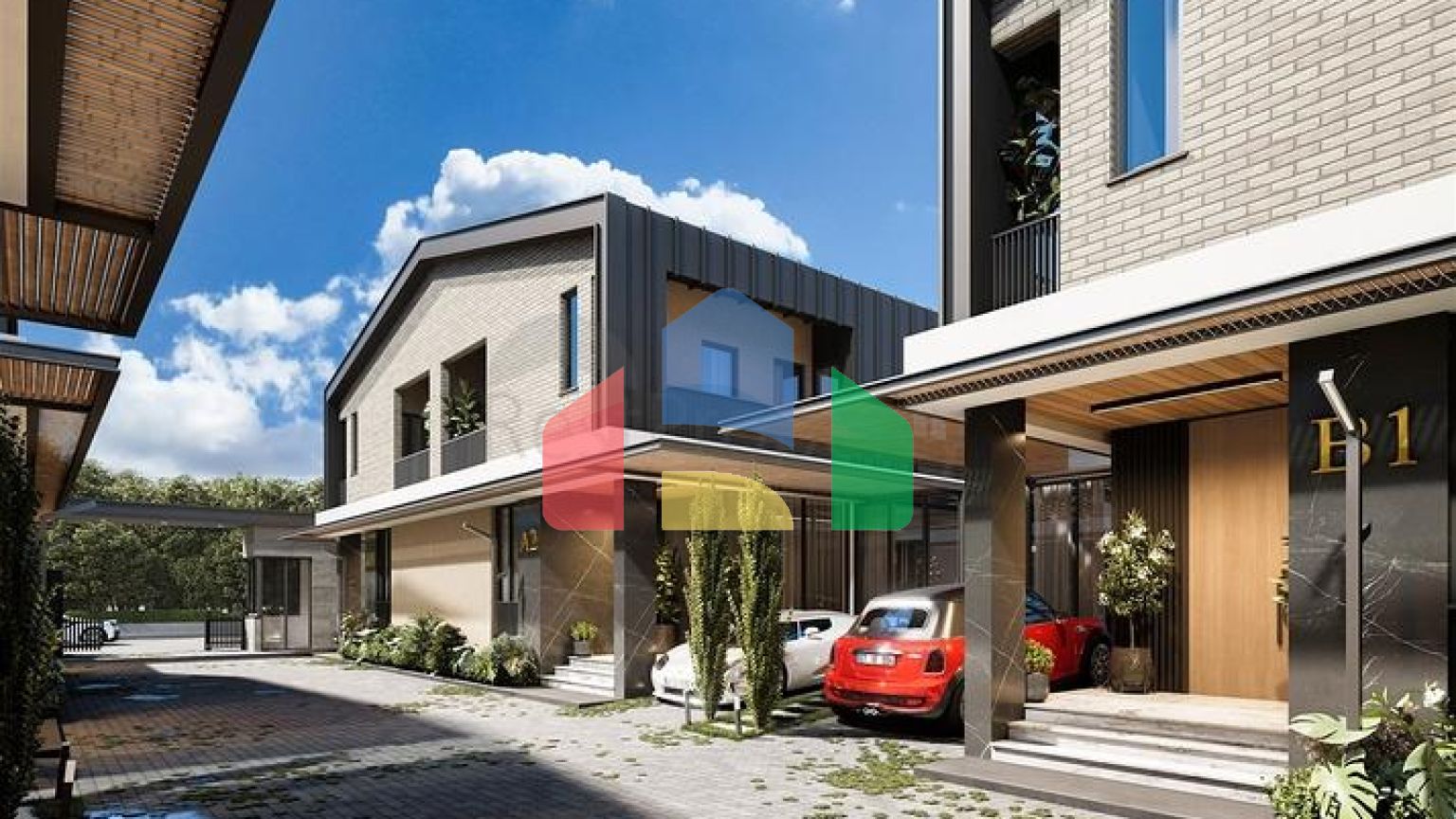 Вилла планировки 4+1 в районе Дошемеалты - Анталия