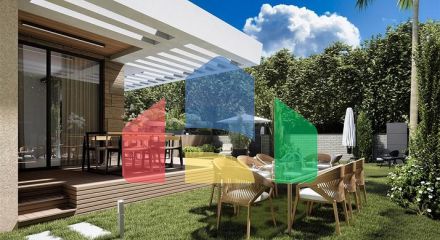 Вилла планировки 4+1 в районе Дошемеалты - Анталия