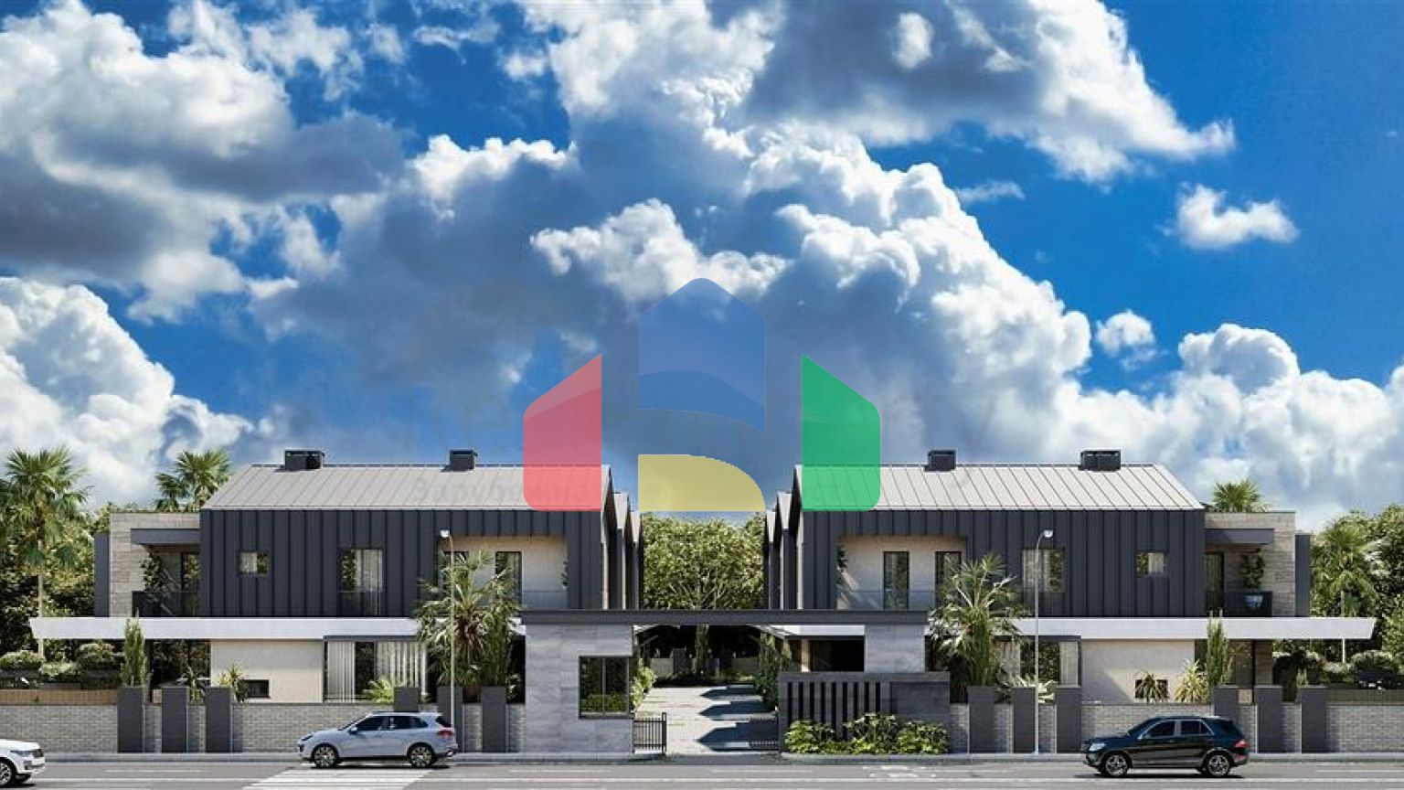 Вилла планировки 4+1 в районе Дошемеалты - Анталия