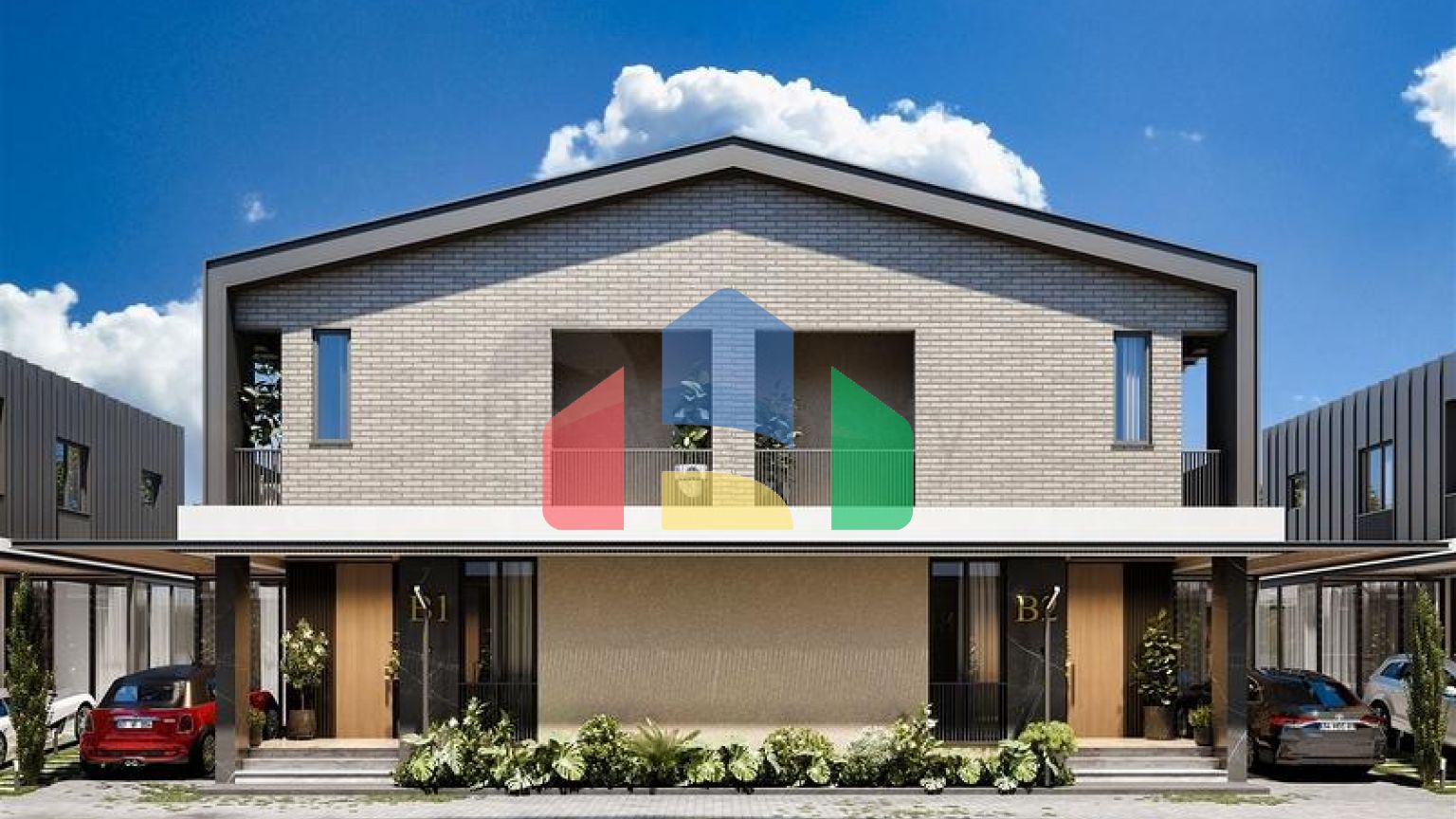 Вилла планировки 4+1 в районе Дошемеалты - Анталия