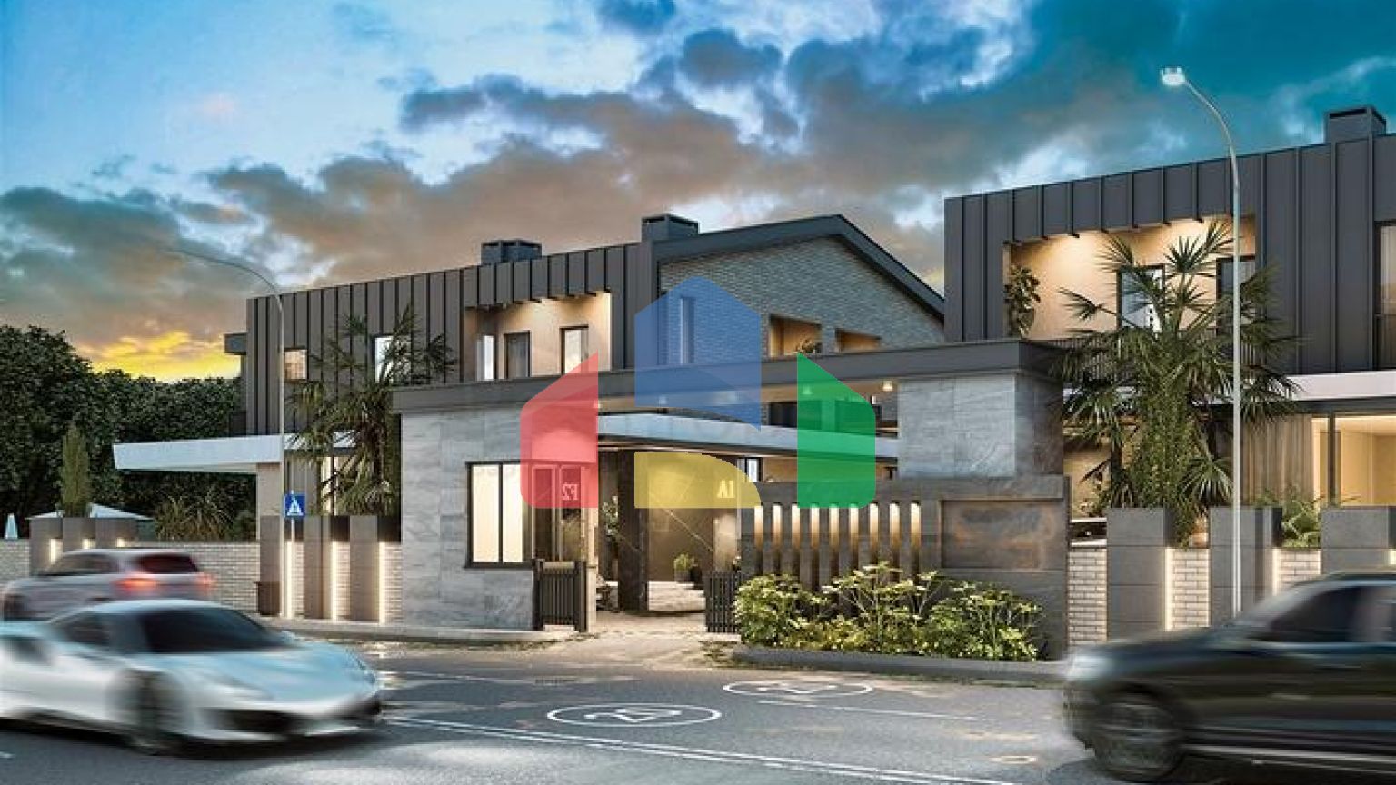 Вилла планировки 4+1 в районе Дошемеалты - Анталия