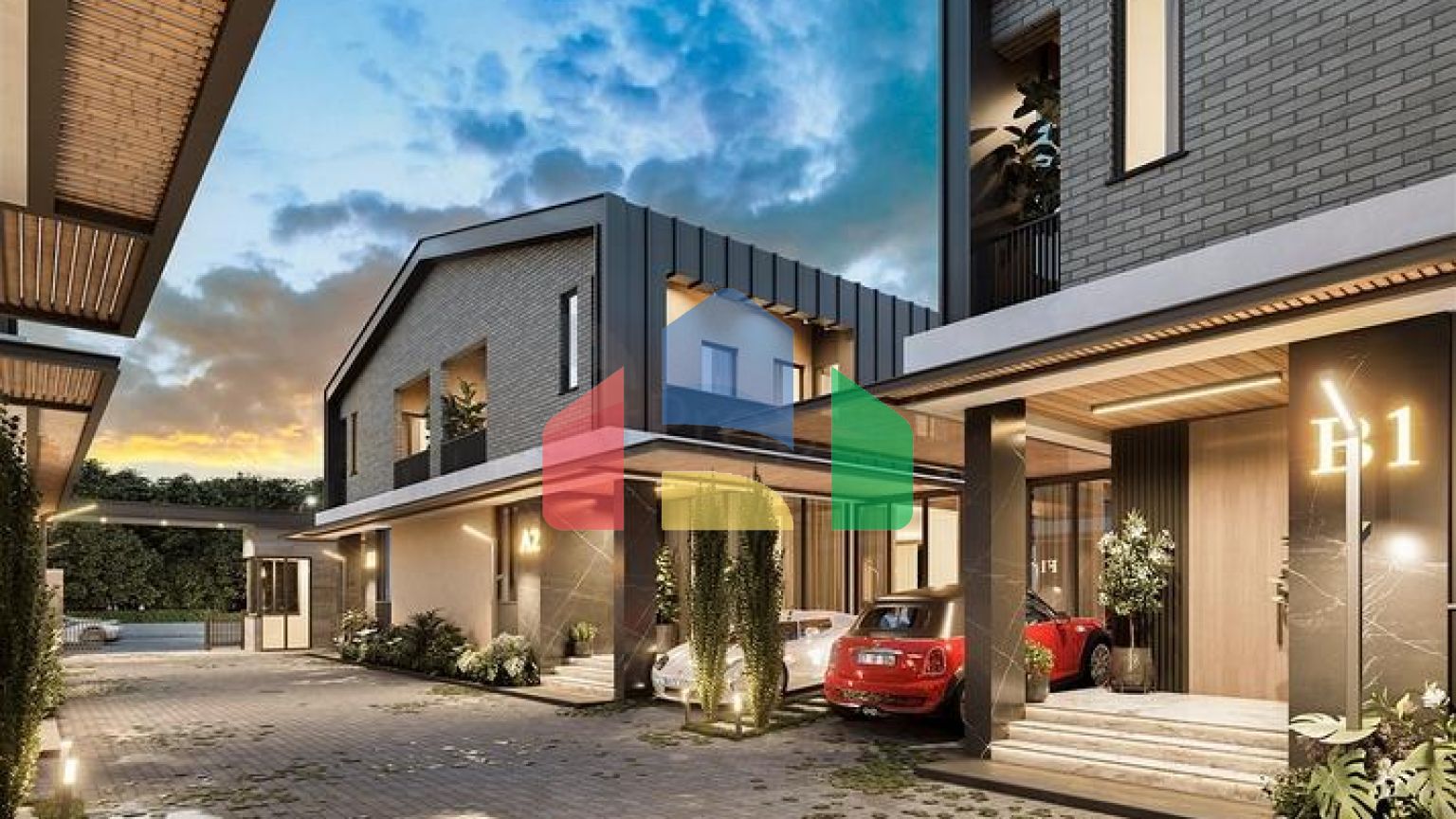 Вилла планировки 4+1 в районе Дошемеалты - Анталия