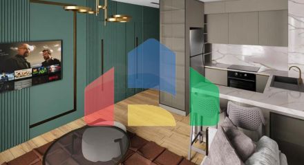 Квартира планировки 1+1 в районе Дошемеалты - Анталия