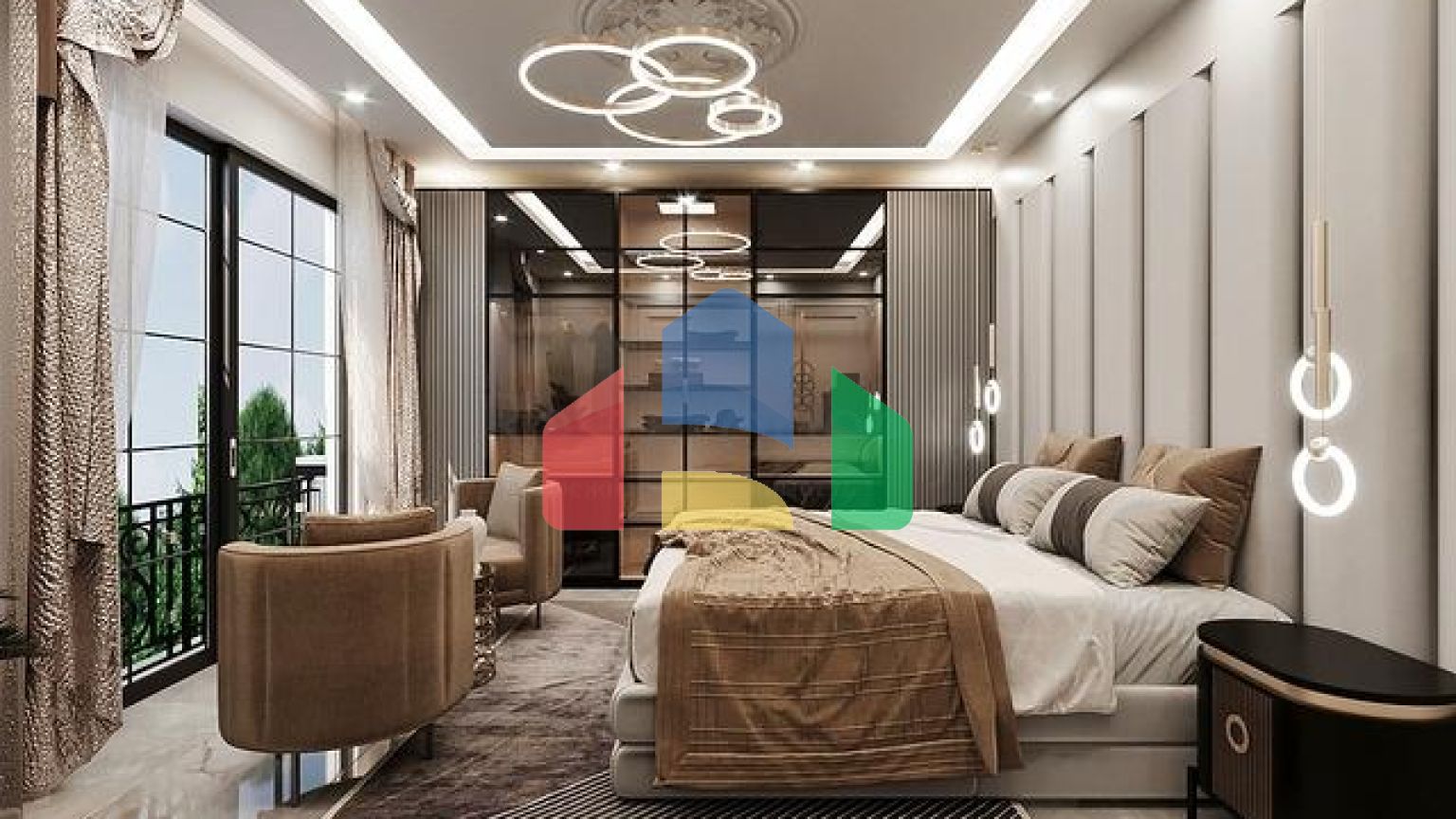 Вілла планування 5 + 1 в районі Дошемеалти - Анталія